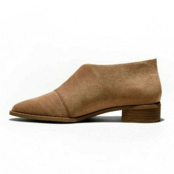 Universal Thread Wenda Cut Out Bootie Taupe 8 - Picture 2 of 3